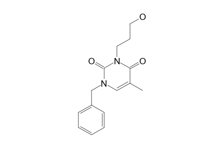 1-BENZYL-3-(3-HYDROXYPROPYL)-5-METHYLPYRIMIDINE-2,4-(1H,3H)-DIONE