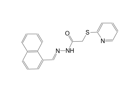 N'-[(E)-1-naphthylmethylidene]-2-(2-pyridinylsulfanyl)acetohydrazide
