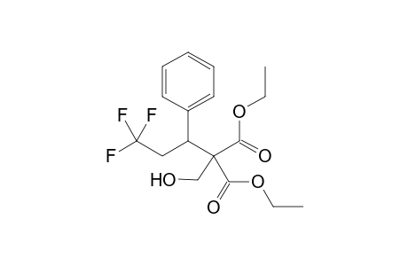 2-(Hydroxymethyl)-2-(3,3,3-trifluoro-1-phenylpropyl)malonic acid