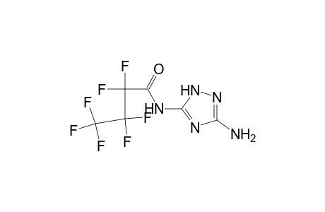 N-(5-amino-1H-1,2,4-triazol-3-yl)-2,2,3,3,4,4,4-heptafluoro-butanamide