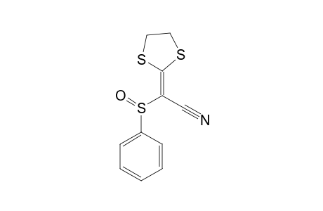 2-[(PHENYLSULFINYL-CYANO)-METHYLIDENE]-1,3-DITHIOLANE