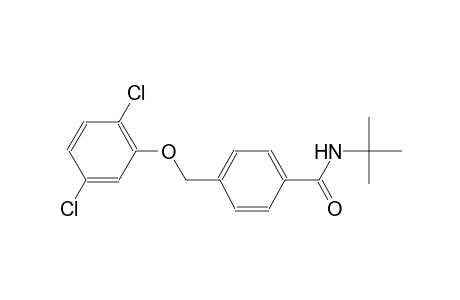 N-(tert-butyl)-4-[(2,5-dichlorophenoxy)methyl]benzamide