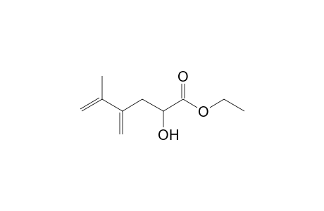 (-)-Ethyl 2-Hydroxy-5-methyl-4-methylene-5-hexanoate