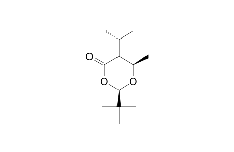 (2R,5R,6R)-2-TERT.-BUTYL-6-METHYL-5-ISOPROPYL-1,3-DIOXAN-4-ONE