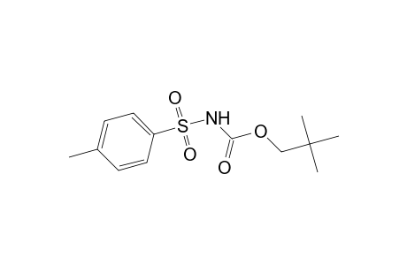 Carbamic acid, [(4-methylphenyl)sulfonyl]-, 2,2-dimethylpropyl ester