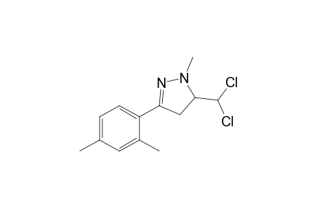 5-Dichloromethyl-1-methyl-3-(2,4-dimethylphenyl)-2-pyrazoline