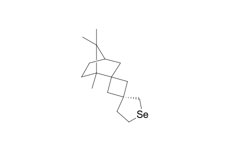 1,7,7-Trimethyldihydrodispiro[bicyclo[2.2.1]heptane-2,1'-cyclobutane-3',3"-selenophene]