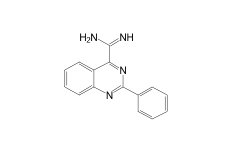 2-Phenyl-4-quinazolinecarboximidamide