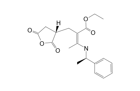 (Z)-2-[[(3S)-2,5-diketotetrahydrofuran-3-yl]methyl]-3-[[(1R)-1-phenylethyl]amino]but-2-enoic acid ethyl ester