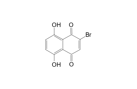 2-Bromo-5,8-dihydroxy-1,4-dihydronaphthalene-1,4-dione