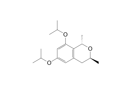 (1S,3S)-1,3-dimethyl-6,8-di(propan-2-yloxy)-3,4-dihydro-1H-2-benzopyran