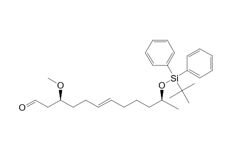 (E,3S,11S)-11-[tert-butyl(diphenyl)silyl]oxy-3-methoxy-6-dodecenal