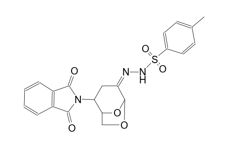 (Z)-N'-(2-(1,3-dioxoisoindolin-2-yl)-6,8-dioxabicyclo[3.2.1]octan-4-ylidene)-4-methylbenzenesulfonohydrazide
