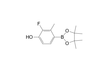 2-Fluoro-3-methyl-4-(4,4,5,5-tetramethyl-1,3,2-dioxaborolan-2-yl)phenol
