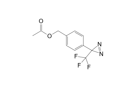 4-[3-(trifluoromethyl)-3H-diazirin-3-yl]benzyl acetate