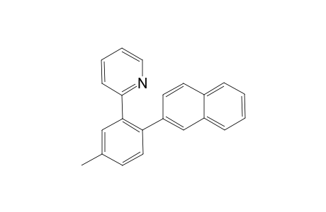 2-(2-Pyridin-2-yl-4-methylphenyl)naphthalene