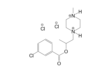 1-{2-[(3-chlorobenzoyl)oxy]propyl}-4-methylpiperazinediium dichloride