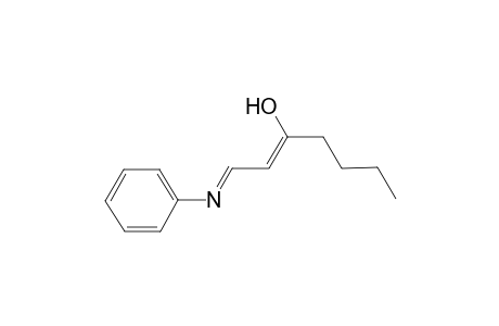 1-(Phenylimino)-2-hepten-3-ol