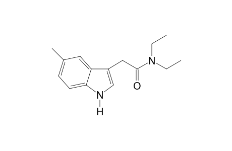 N,N-Diethyl-2-(5-methylindol-3-yl)acetamide