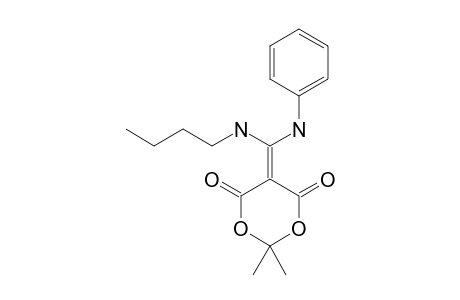 5-[(ANILINO)-(N-BUTYLAMINO)-METHYLENE]-2,2-DIMETHYL-4,6-DIOXO-1,3-DIOXANE