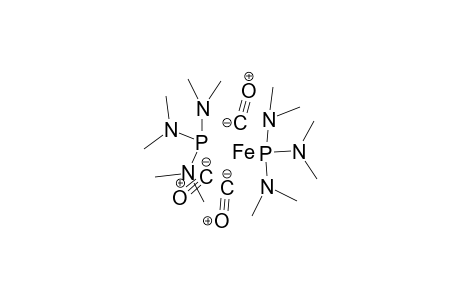Iron, tricarbonylbis(hexamethylphosphorous triamide-P)-