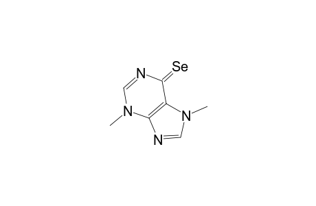 Purine-6(1H)-thione, 3,7-dimethylseleno-