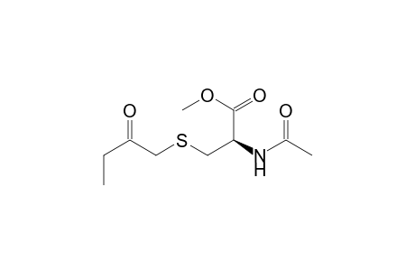 L-Cysteine, N-acetyl-S-(2-oxobutyl)-, methyl ester
