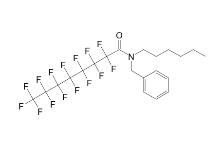 Pentadecafluorooctanoylamide, N-benzyl-N-hexyl-