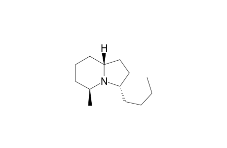 (5E,9Z)-3-Butyl-5-methylindolizidine