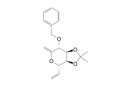 3,7-ANHYDRO-6-O-BENZYL-1,2,8-TRIDEOXY-4,5-O-ISOPROPYLIDENE-D-TALO-OCT-1,7-DIENITOL