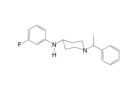 N-3-fluorophenyl-1-(1-phenylethyl)piperidin-4-amine