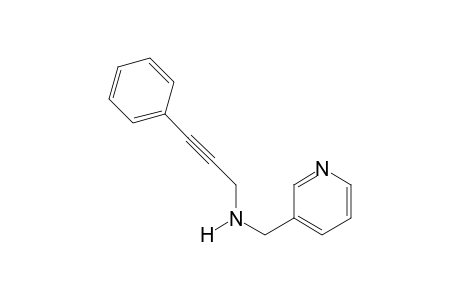 3-Pyridinemethanamine, N-(3-phenyl-2-propynyl)-