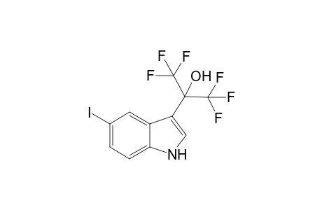1,1,1,3,3,3-hexafluoro-2-(5-iodo-1H-indol-3-yl)propan-2-ol