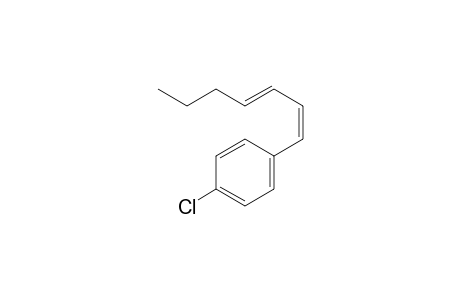 1-Chloro-4-((1Z,3E)-hepta-1,3-dien-1-yl)benzene