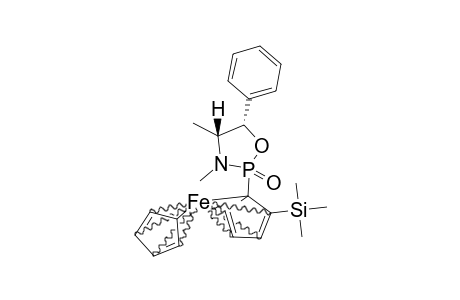 (2-R,4-S,5-R)-3,4-DIMETHYL-2-(ALPHA-(R(FC))-TRIMETHYLSYLANYL-FERROCENYL)-5-PHENYL-[1,3,2]-OXAZAPHOSPHOLIDINE-2-OXIDE