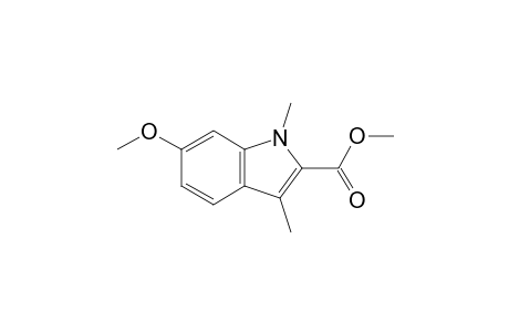 Methyl 1,3-dimethyl-6-methoxyindole-2-carboxylate