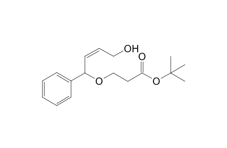 3-[(Z)-4-hydroxy-1-phenyl-but-2-enoxy]propionic acid tert-butyl ester