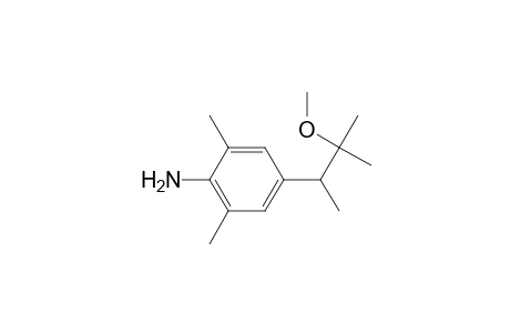 Benzenamine, 4-(2-methoxy-1,2-dimethylpropyl)-2,6-dimethyl-