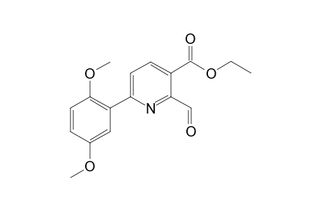 Ethyl 2-Formyl-6-(2,5-dimethoxyphenyl)-3-nicotinates