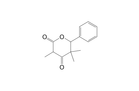 3,5,5-Trimethyl-6-phenyldihydro-2H-pyran-2,4(3H)-dione