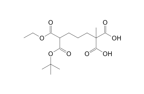 t-Butyl Ethyl 5,5-bis(hydroxycarbonyl)hexane-1,1-dicarboxylate