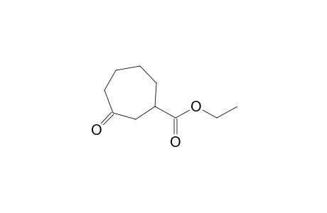 Cycloheptanecarboxylic acid, 3-oxo-, ethyl ester
