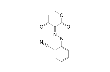 METHYL-2-[(2-CYANOPHENYL)-HYDRAZONO]-3-OXOBUTANOATE