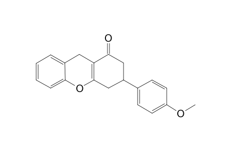 3-(4'-Methoxyphenyl)-2,3,4,9-tetrahydro-1H-xanthen-1-one