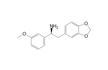 (+)-(1S)-2-(3,4-Methylidenedioxyphenyl)-1-(3-methoxyphenyl)ethylamine