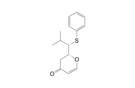 (2S*,2'S*)-2-[2-METHYL-1-(PHENYLTHIO)-PROPYL]-2,3-DIHYDRO-4H-PYRAN-4-ONE