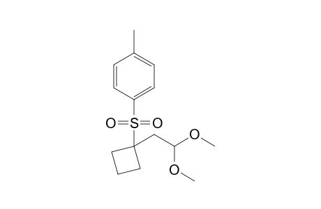 1-(2,2-Dimethoxyethyl)-1-tosylcyclobutane