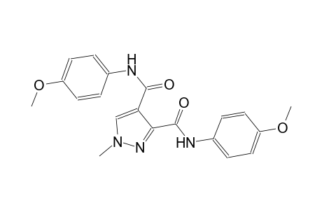 1H-pyrazole-3,4-dicarboxamide, N~3~,N~4~-bis(4-methoxyphenyl)-1-methyl-