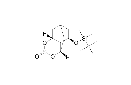 (1S,5R,9R)-9-[(tert-Butyldimethylsilyl)oxy]-3-oxo-2,4-dioxa-3-thiatricyclo[5.3.1.0(5,10)]undecane