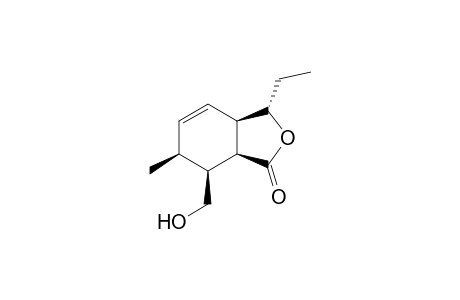 9-Ethyl-4-methyl-7-oxo-8-oxabicyclo[4.3.0]non-2-en-5-methanol